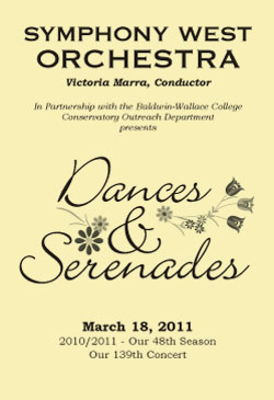 March 18, 2011 program cover