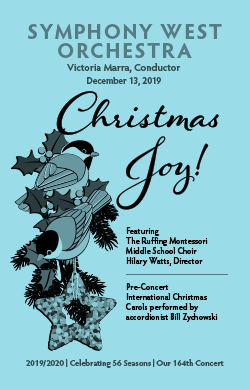 December 13, 2019 program cover