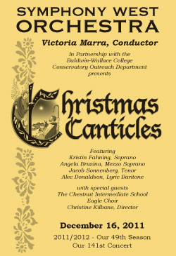 December 16, 2011 program cover