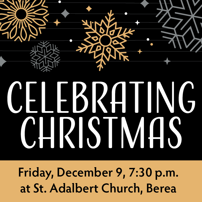 2022 Holiday Concert Celebrating Christmas, Fri December 9 at St Adalbert Church